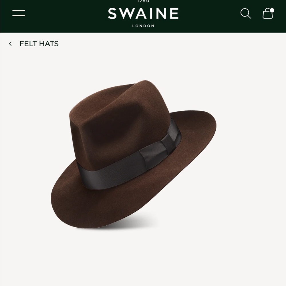 Herbert johnson Swaine raiders hat